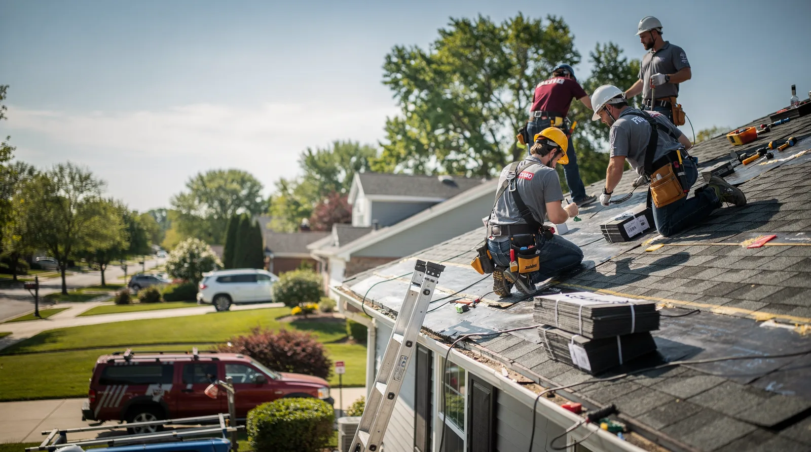 Roof Repair in Lansing, KS around you